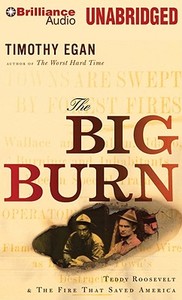 The Big Burn: Teddy Roosevelt & the Fire That Saved America di Timothy Egan edito da Brilliance Corporation