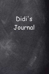 Didi Personalized Name Journal Custom Name Gift Idea Didi: (notebook, Diary, Blank Book) di Distinctive Journals edito da Createspace Independent Publishing Platform