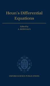 Ronveaux, A: Heun's Differential Equations di A. Ronveaux edito da Clarendon Press