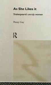 As She Likes It di Penny Gay edito da Taylor & Francis Ltd