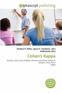 Cohen\'s Kappa edito da Alphascript Publishing