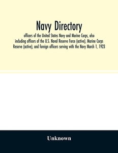 Navy directory di Unknown edito da Alpha Editions