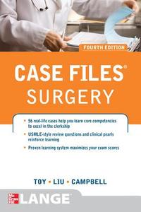 Case Files Surgery di Eugene C. Toy, Terrence H. Liu, Andre R. Campbell edito da Mcgraw-hill Education - Europe