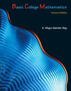 Basic College Mathematics di Allen C. Israel, K.Elayn Martin-Gay, Nancy Long edito da Pearson Education Limited