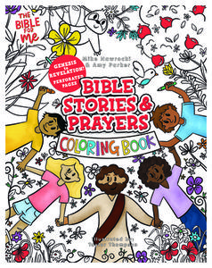 Bible Stories & Prayers Coloring Book: The Bible for Me di Mike Nawrocki, Amy Parker edito da BIBLE FOR KIDS