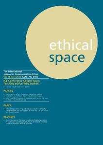Ethical Space Vol.14 Issue 1 edito da abramis