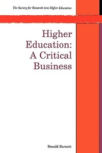 Higher Education di Ronald Barnett edito da McGraw-Hill Education