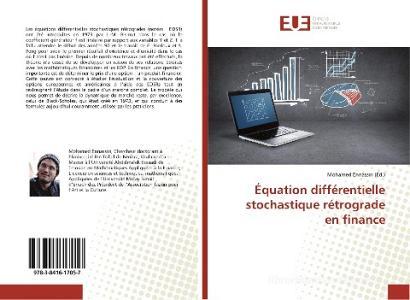 Équation différentielle stochastique rétrograde en finance edito da Editions universitaires europeennes EUE