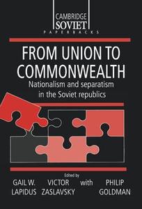 From Union to Commonwealth edito da Cambridge University Press