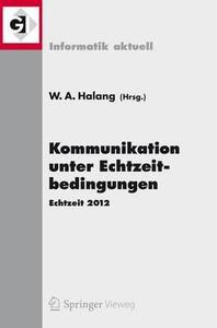 Kommunikation unter Echtzeitbedingungen edito da Springer Berlin Heidelberg