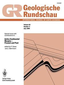 Active Continental Margins - Present and Past di Geologische Vereinigung edito da Springer Berlin Heidelberg