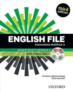 English File: Intermediate. MultiPACK A with iTutor and Online Skills di Clive Oxenden, Christina Latham-Koenig edito da Oxford University ELT