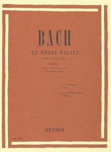 Bach: 23 Pezzi Facili Per Pianoforte [With CD (Audio)] edito da Ricordi