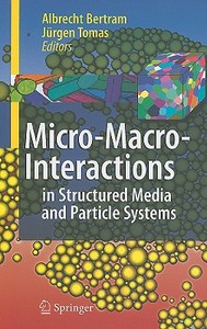 Micro-macro-interactions edito da Springer-verlag Berlin And Heidelberg Gmbh & Co. Kg