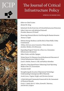 Journal Of Critical Infrastructure Policy di Richard M Krieg edito da Westphalia Press