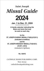 Missal Guide 2024 di Catholic Book Publishing Corp edito da CATHOLIC BOOK PUB CORP