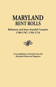 Maryland Rent Rolls di Historical Magazine Maryland edito da Clearfield