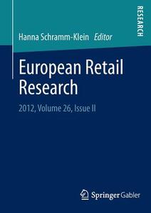 European Retail Research edito da Springer Fachmedien Wiesbaden