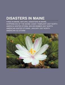 Disasters In Maine: Fires In Maine, Natu di Books Llc edito da Books LLC, Wiki Series