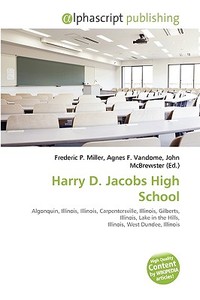 Harry D. Jacobs High School edito da Vdm Publishing House