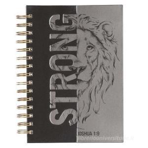 Large Wire Journal Be Strong Joshua 1:9 edito da CHRISTIAN ART GIFTS