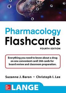 Lange Pharmacology Flash Cards di Suzanne Baron, Christoph Lee edito da McGraw-Hill Education Ltd