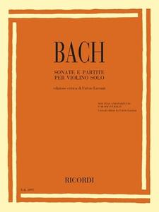 Sonatas and Partitas for Solo Violin edito da RICORDI