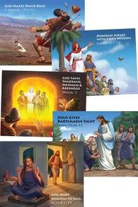 Camp Discovery Bible Story Posters 5 Unique 22x17 edito da Concordia Publishing House