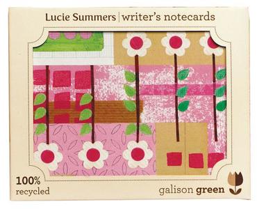 Lucie Summers Eco Writer\'s Notecards edito da Galison Books