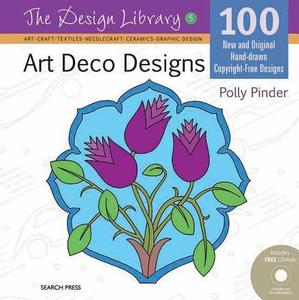 Design Library: Art Deco Designs (Dl05) di Polly Pinder edito da Search Press Ltd