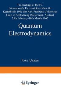 Quantum Electrodynamics edito da Springer Vienna