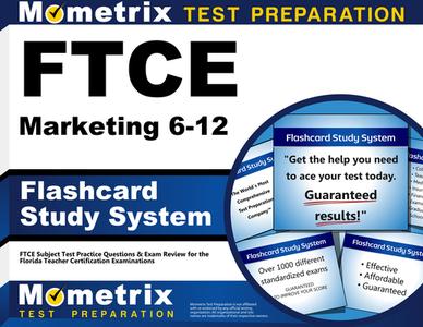 Ftce Marketing 6-12 Flashcard Study System: Ftce Test Practice Questions and Exam Review for the Florida Teacher Certification Examinations di Ftce Exam Secrets Test Prep Team edito da Mometrix Media LLC