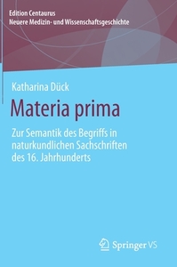 Materia prima di Katharina Dück edito da Springer-Verlag GmbH