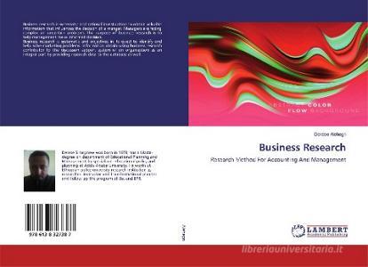 Business Research di Derese Alehegn edito da LAP Lambert Academic Publishing