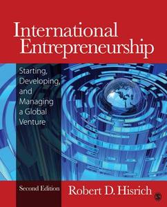 International Entrepreneurship di Robert D. Hisrich edito da Sage Publications Inc