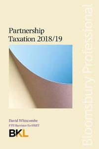 Partnership Taxation 2018/19 di David Whiscombe edito da Bloomsbury Publishing PLC