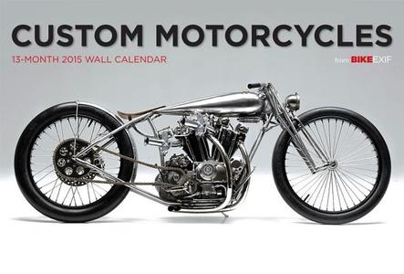 Bike Exif Custom Motorcycle Calendar 2015 di Chris Hunter edito da Octane Press