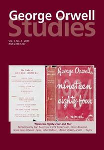 George Orwell Studies Vol.3 No.2 edito da THESCHOOLBOOK.COM