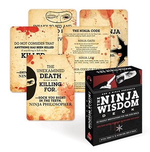 The Ninja Wisdom Deck di Douglas Sarine edito da Random House Usa Inc