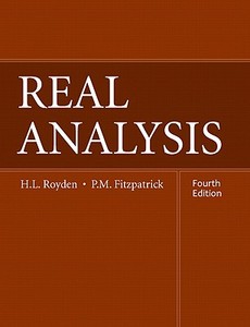 Real Analysis di H. L. Royden, Patrick M. Fitzpatrick edito da Prentice Hall