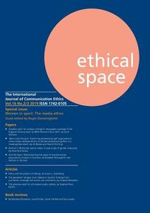 Ethical Space Vol.16 Issue 2/3 edito da THESCHOOLBOOK.COM