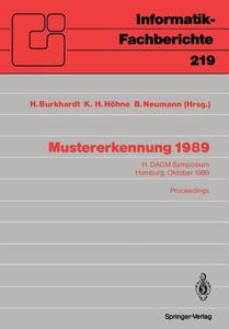 Mustererkennung 1989 edito da Springer Berlin Heidelberg