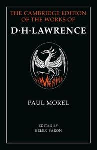 Paul Morel di D. H. Lawrence edito da Cambridge University Press