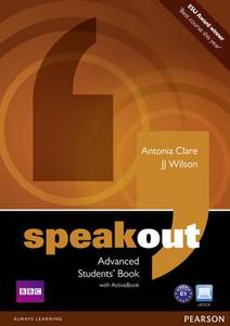 Speakout Advanced. Students' Book (with DVD / Active Book) di Antonia Clare, J. J. Wilson edito da Pearson Longman