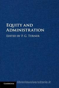 Equity and Administration edito da Cambridge University Press