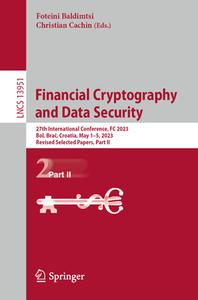 Financial Cryptography and Data Security edito da Springer Nature Switzerland
