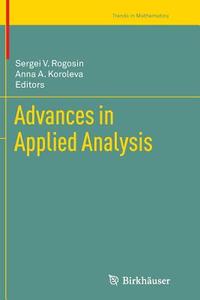 Advances in Applied Analysis edito da Springer Basel