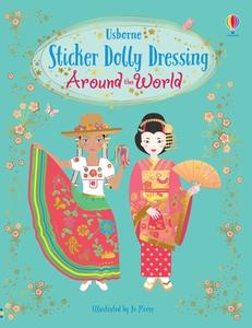 Sticker Dolly Dressing Around the World di Emily Bone edito da USBORNE BOOKS