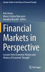 Financial Markets in Perspective edito da Springer International Publishing