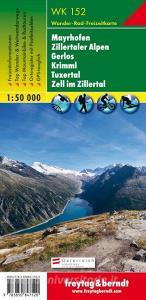 Mayrhofen, Zillertaler Alpen, Gerlos, Krimml Gps edito da Freytag-berndt